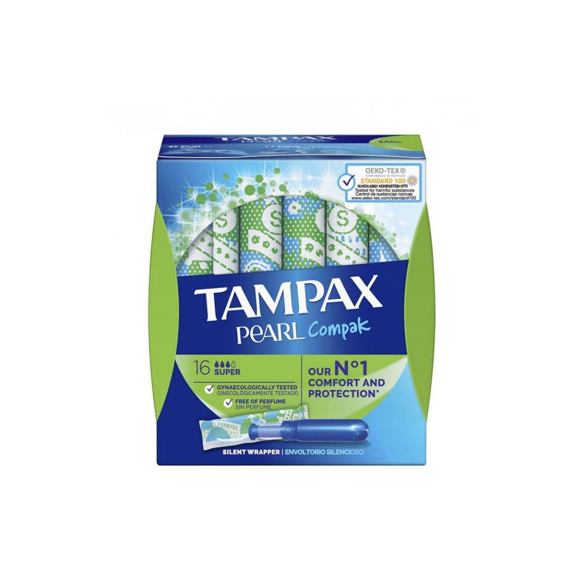 TAMPAX PEARL COMPAK 16 SUPER