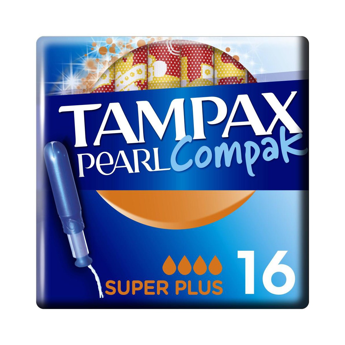 TAMPAX COMPAK PEARL SUPE R PLUS 16 UDS