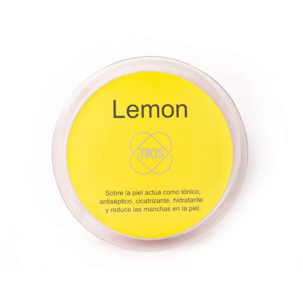 Esponja con jabón sólido redonda Lemon TIKIS