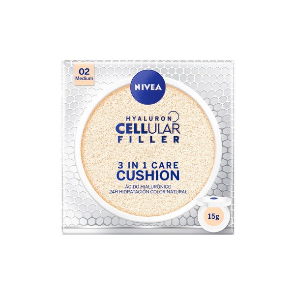 HYALURON CELLULAR FILLER CUSHION 3EN1 TONO MEDIO