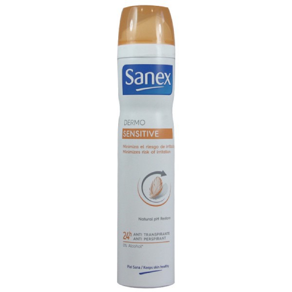 Sanex deodorant spray 200 ml. Dermo sensitive.