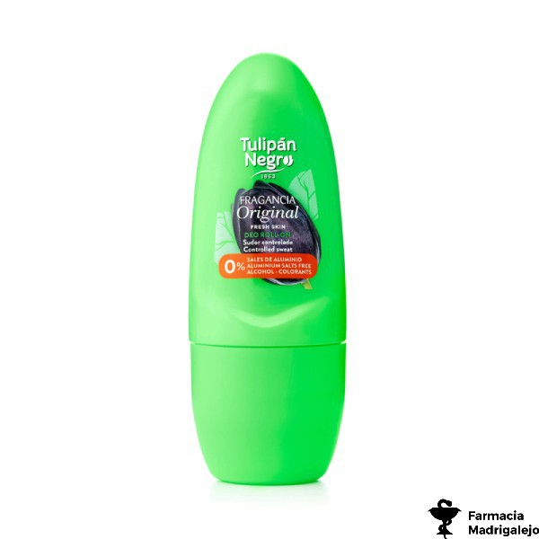 Desodorante Tulipán Negro Deo Roll on Original 50 ml