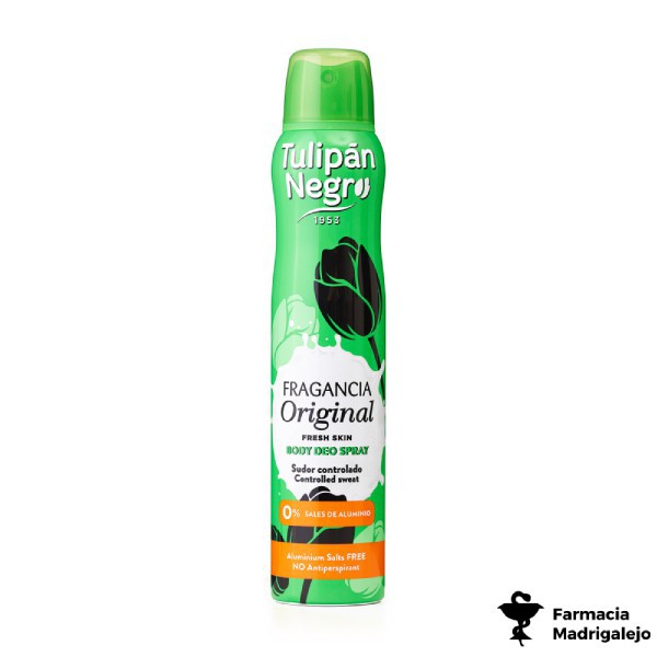 Desodorante Tulipán Negro Deo Spray Original 200 ml