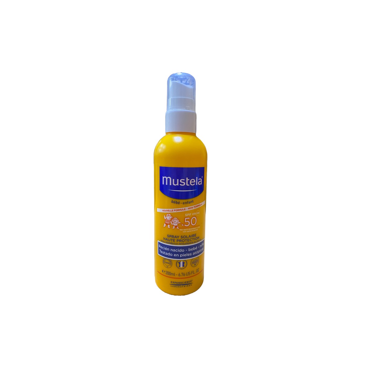 Mustela Spray Solar Infantil SPF50 200ml