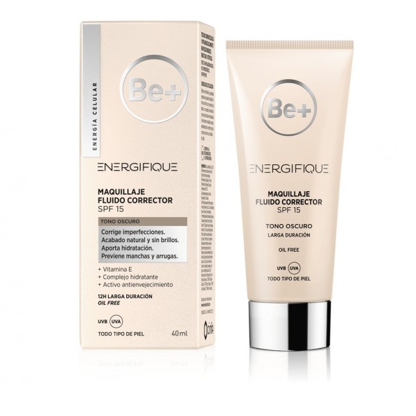 Be+ ENERGIFIQUE Maquillaje Fluido Corrector SPF15 Tono...