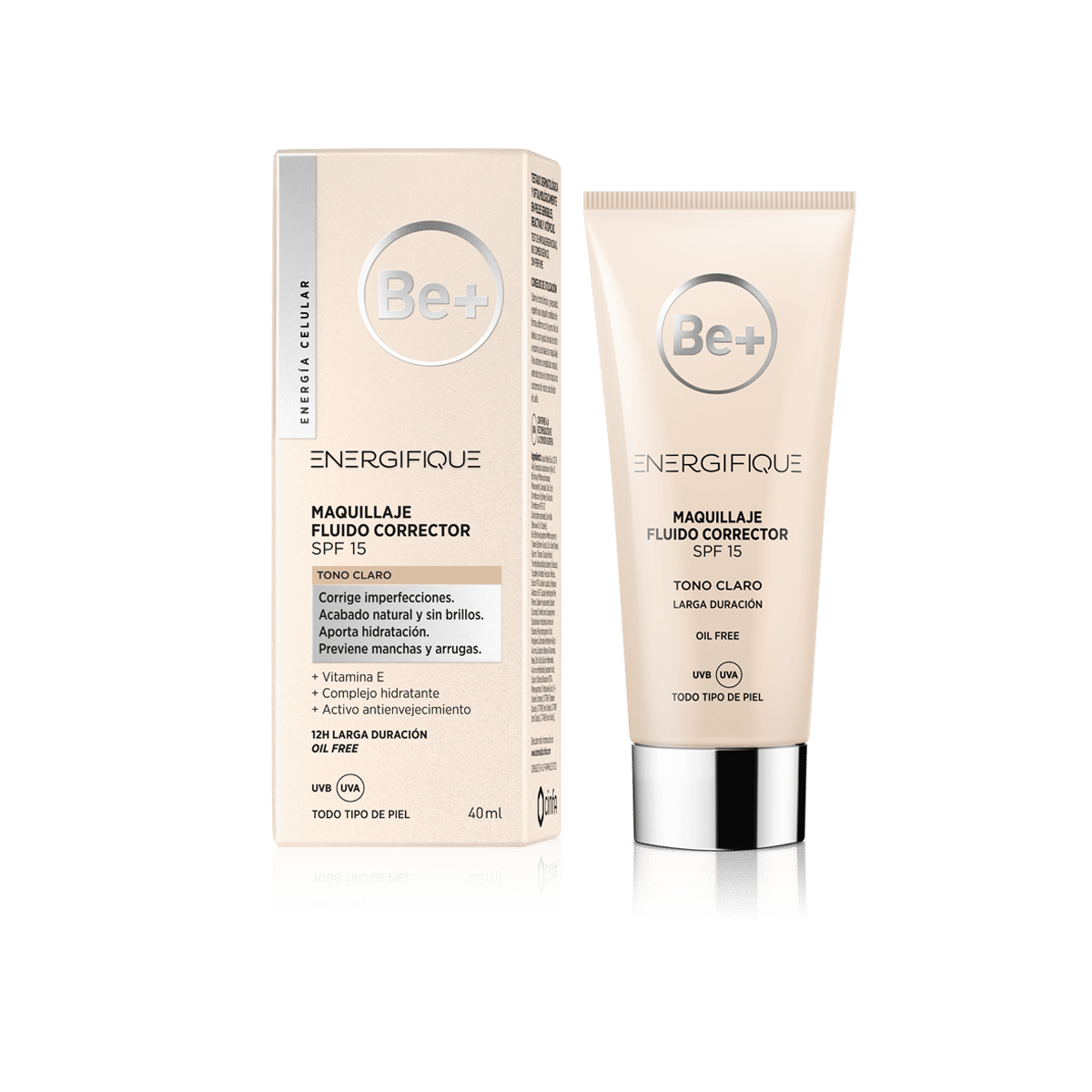 Be+ ENERGIFIQUE Maquillaje Fluido Corrector...