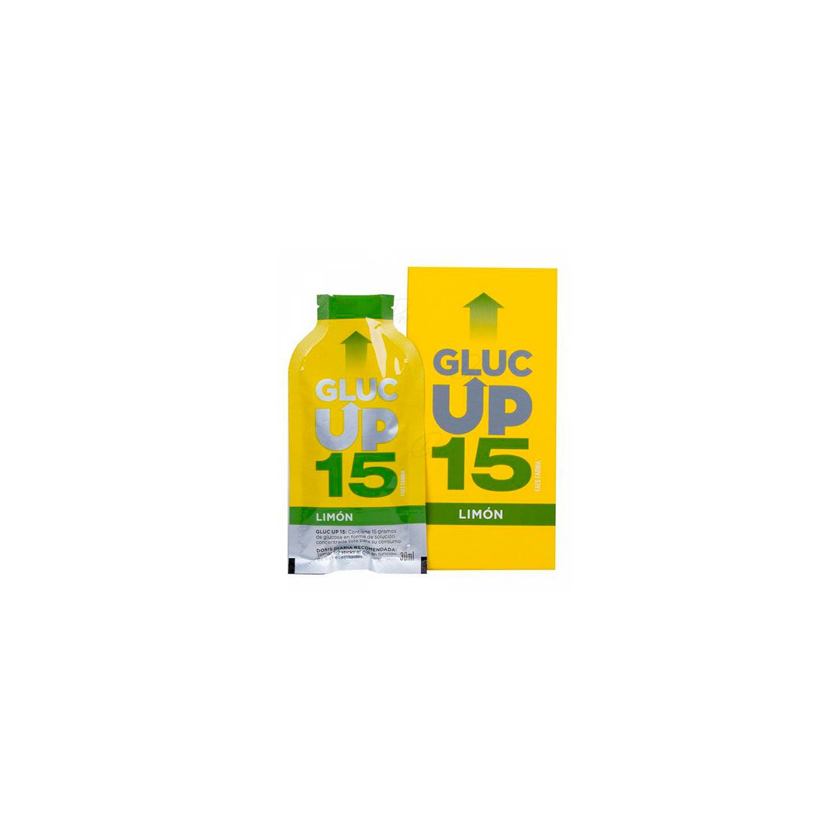 GLUC UP 15 FAES FARMA SABOR LIMON 20 STICKS