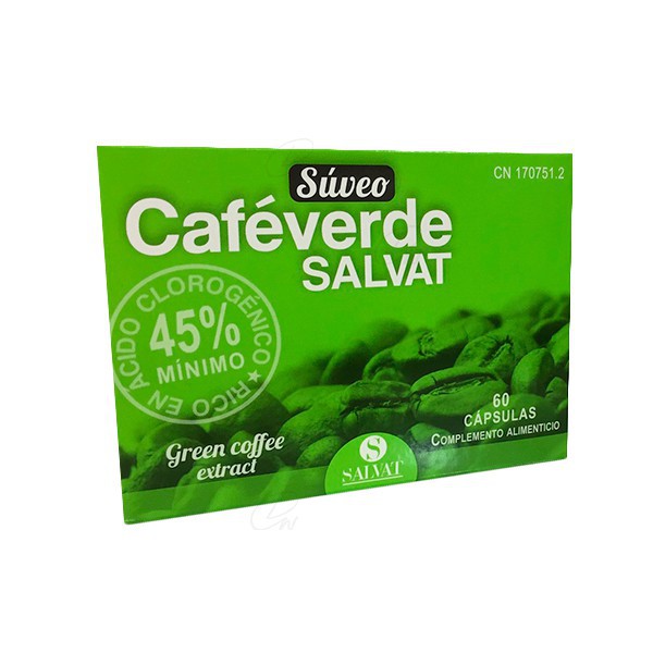 SUVEO CAFE VERDE SALVAT 60 CAPS