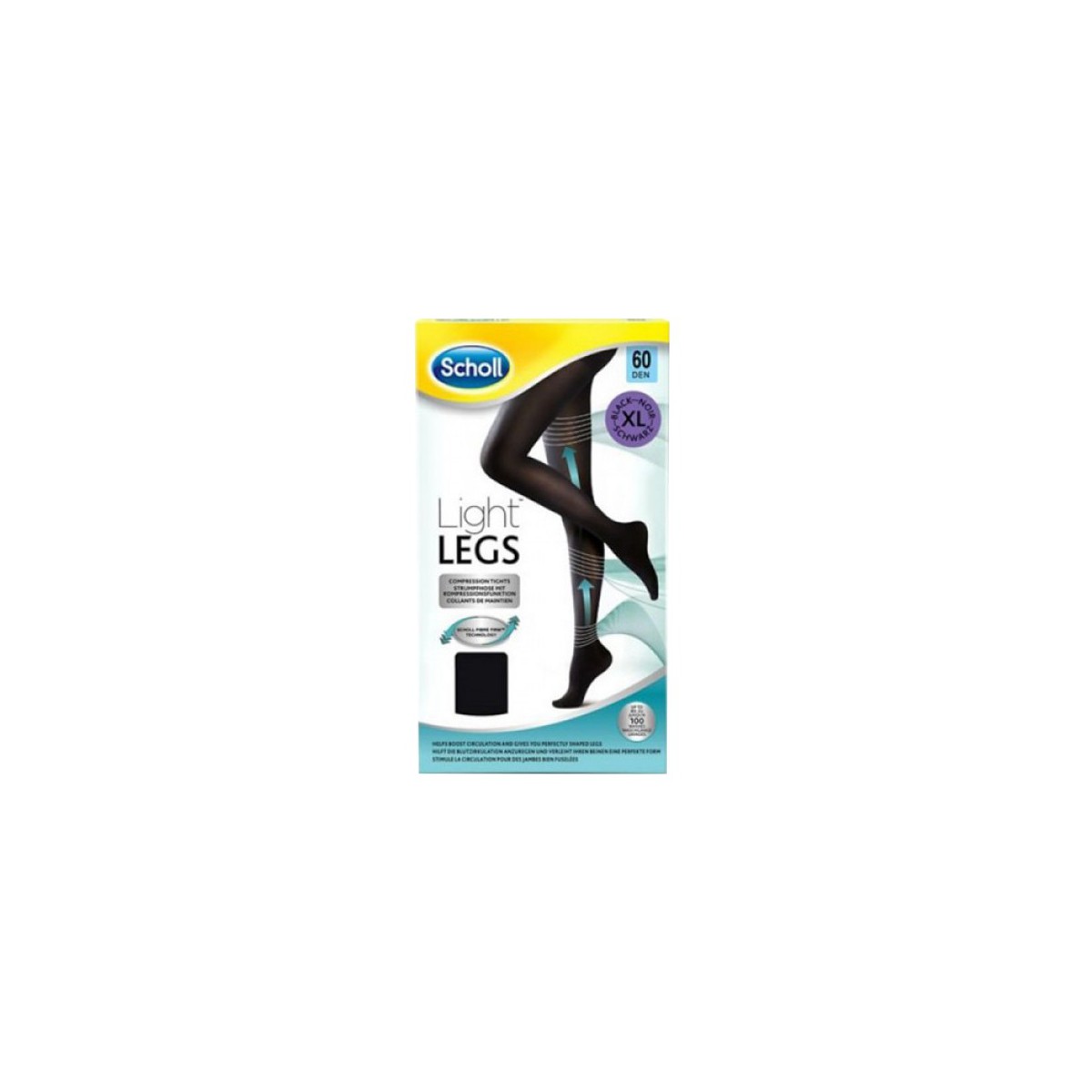 DR SCHOLL LIGHT LEGS MEDIAS DE COMPRESION 60...