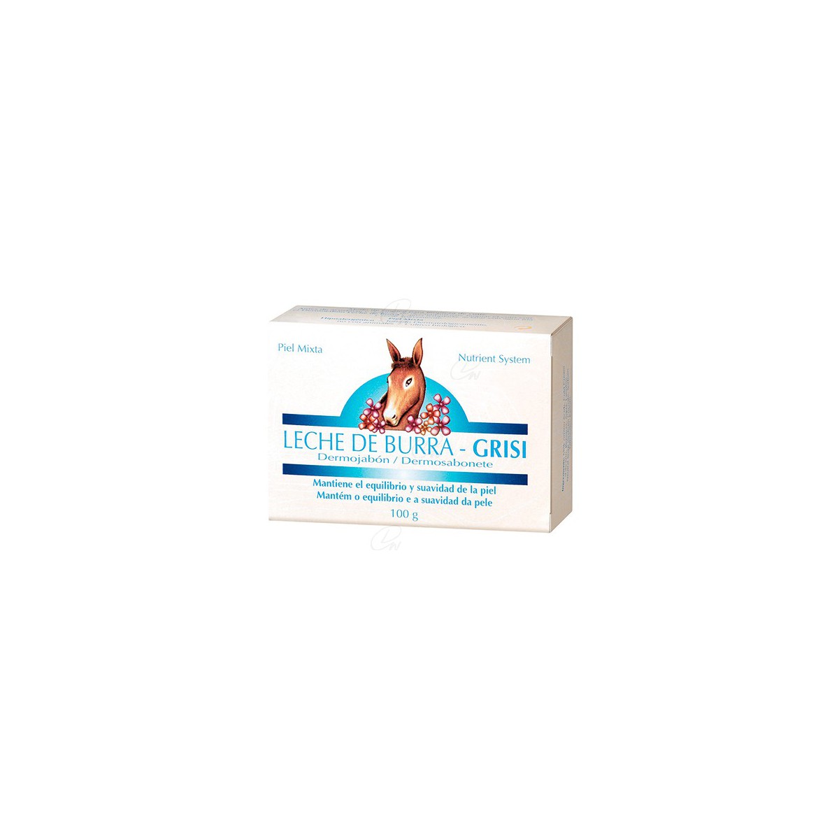 JABON GRISI LECHE DE BURRA 100 G