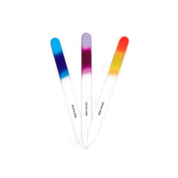 BETER LIMA DE UÑAS  CRISTAL TEMPLADO 13.8 CM