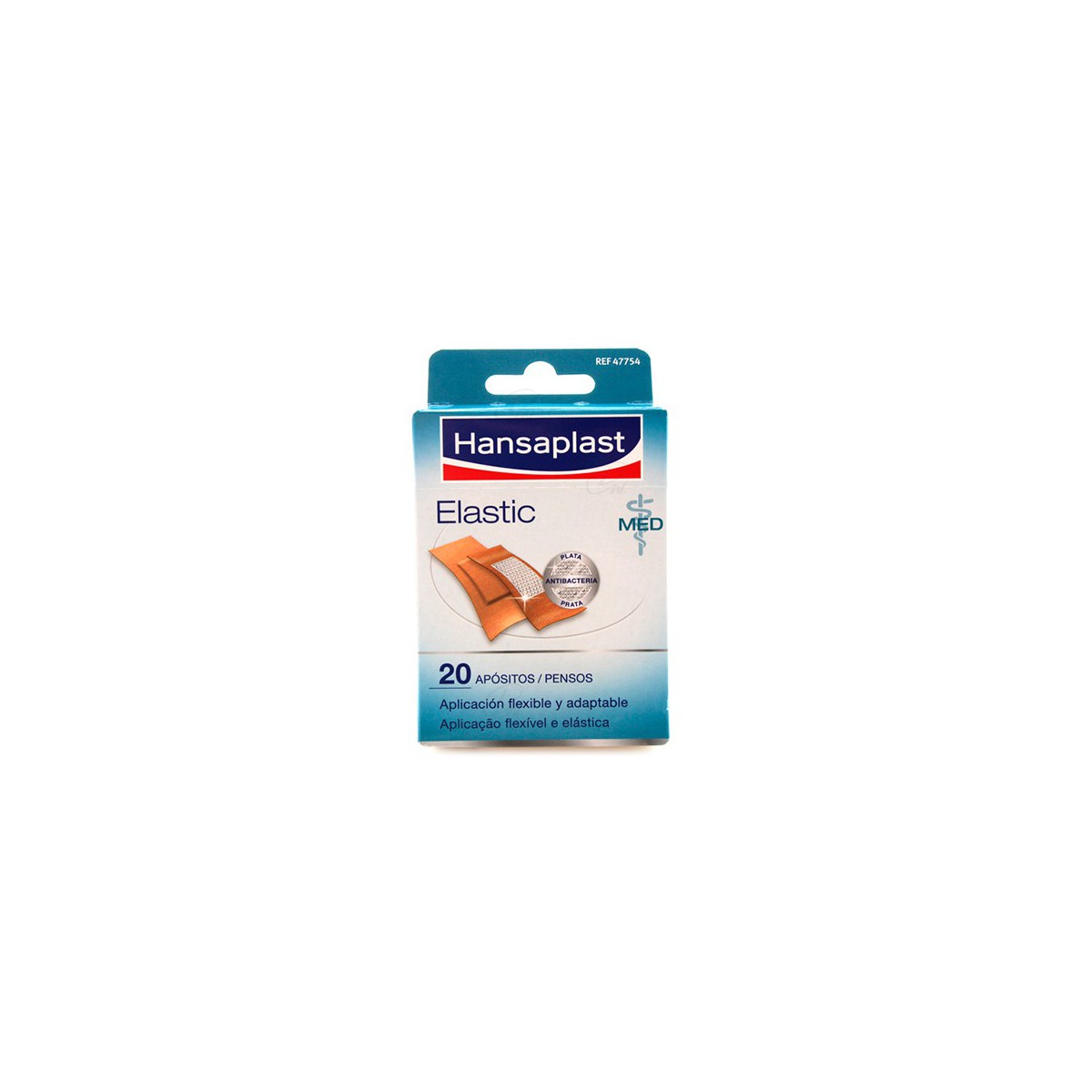 HANSAPLAST MED ELASTIC 2 TAM 20 U