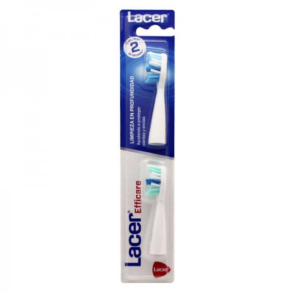 CEPILLO DENTAL ELECTRICO LACER EFFICARE RECAMBIOS