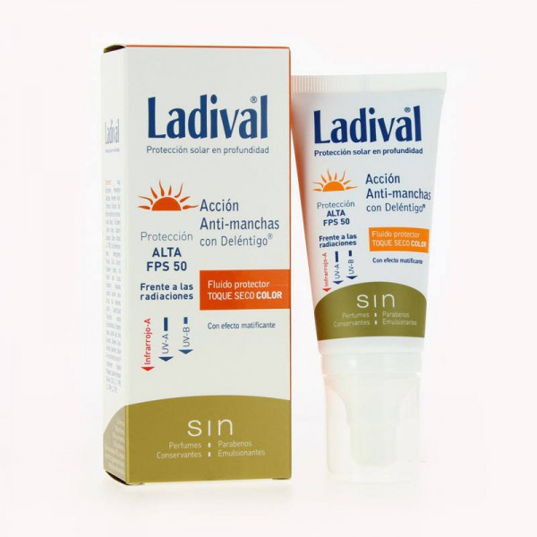 LADIVAL FACIAL ACCION AN TOQUE SECO FPS 50+ CON C