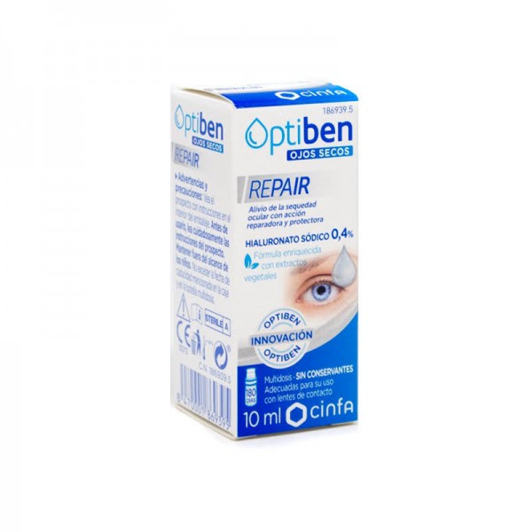 OPTIBEN OJOS SECOS REPAI FR 10 ML