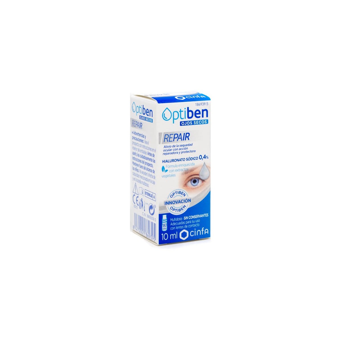 OPTIBEN OJOS SECOS REPAI FR 10 ML
